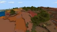 Wooded badlands biome (Image via windowscentral)